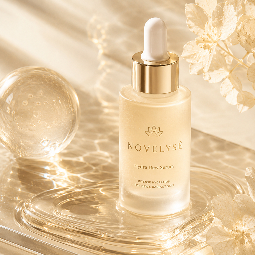 Sample NOVELYSE skincare serum ampoule product detail page image