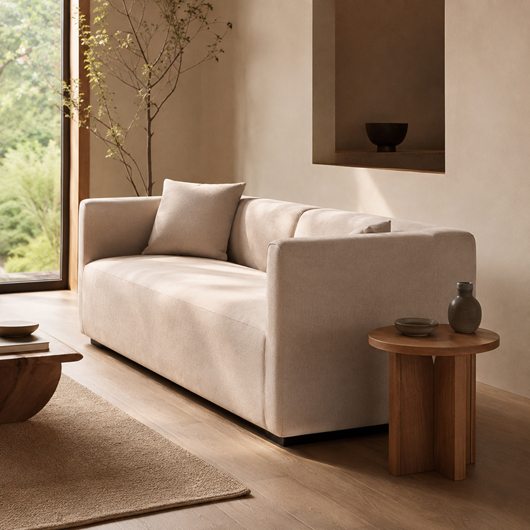 AI-generated furniture product page image
